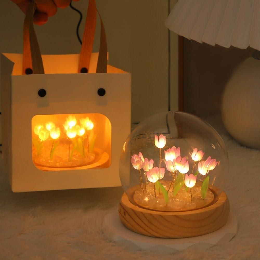 Round Tulip Lamp