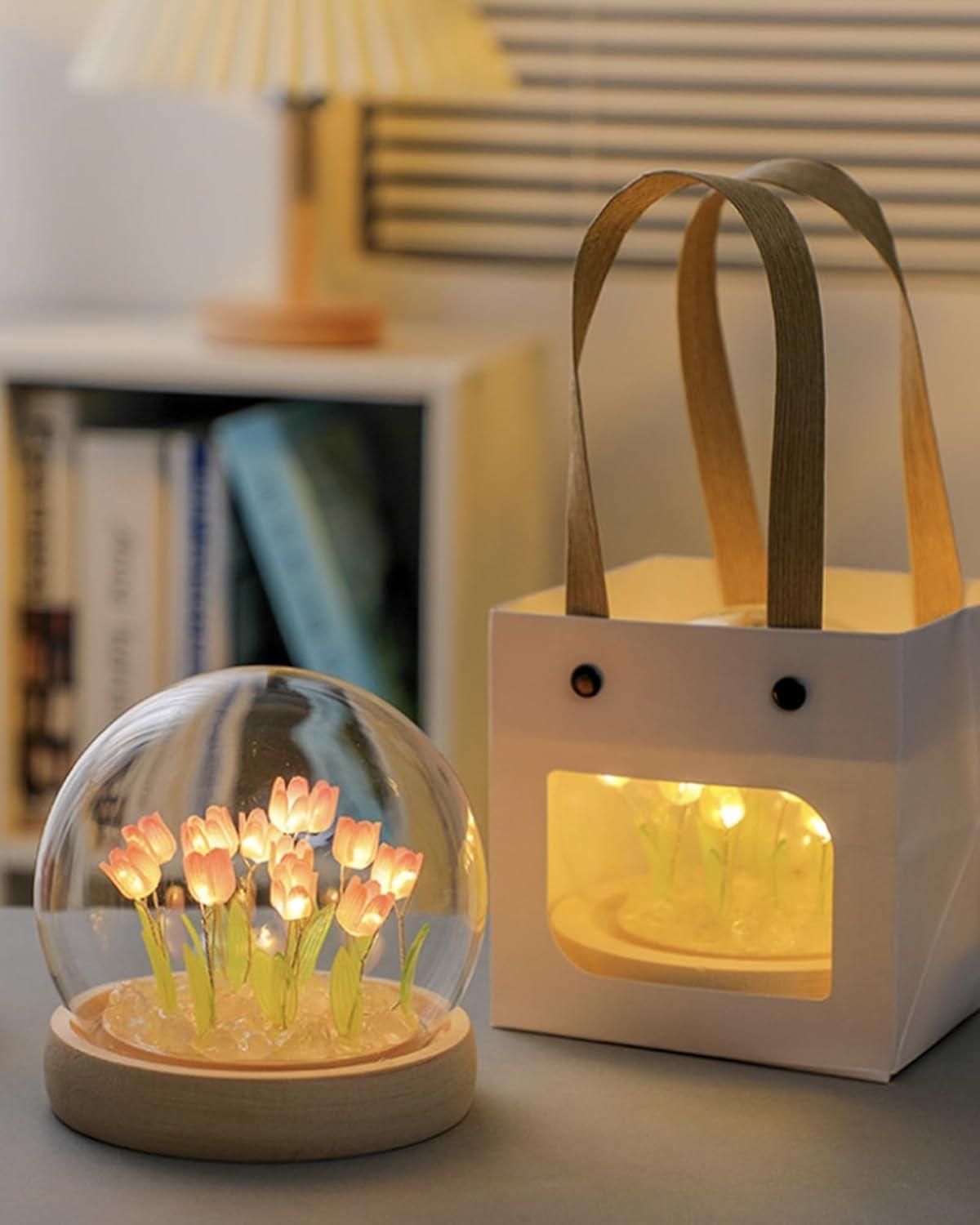 Round Tulip Lamp